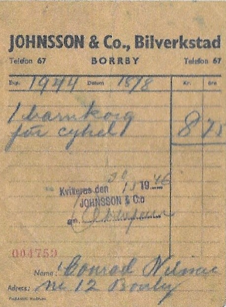 Johnsson-Co-Bilverkstad-räkning-1944-g-Lasse-Averfalk-2016