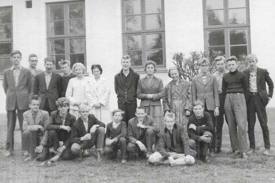 Skolklass Borrby 1959 foto CFO web