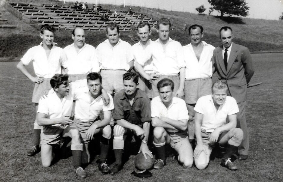 Borrby brandkårs fotbollslag 1950